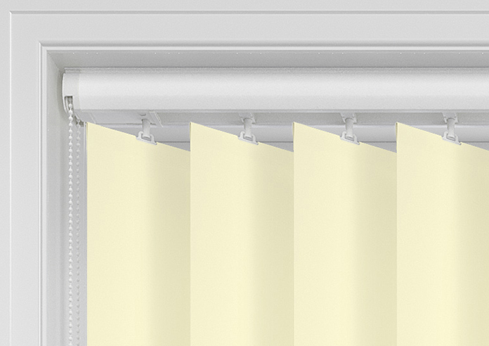 Trinity (Blackout), Alabaster - Vertical Blind - Image 12